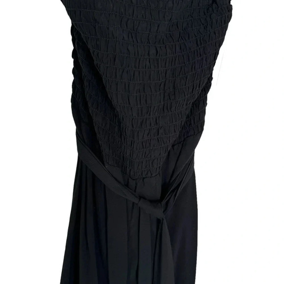 1.STATE Women's Strapless Wide Leg Jumpsuit Swimsuit Coverup Black Size XS NWT - Picture 9 of 15